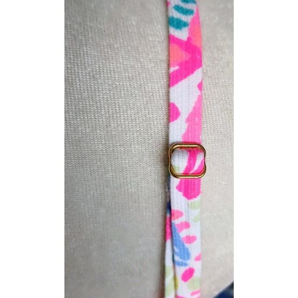 NWT Lilly Pulitzer Shelli sleeveless shift dress 6 back tie Dancing on the Deck - Picture 5 of 10